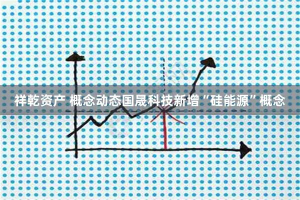 祥乾资产 概念动态国晟科技新增“硅能源”概念