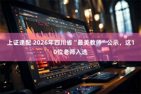 上证速配 2026年四川省“最美教师”公示,这10位老师入选